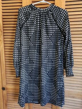 Next UK Size Small Monochrome Dress
